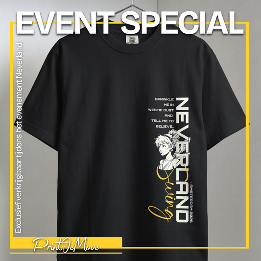 T-Shirt Neverland 2026 editie