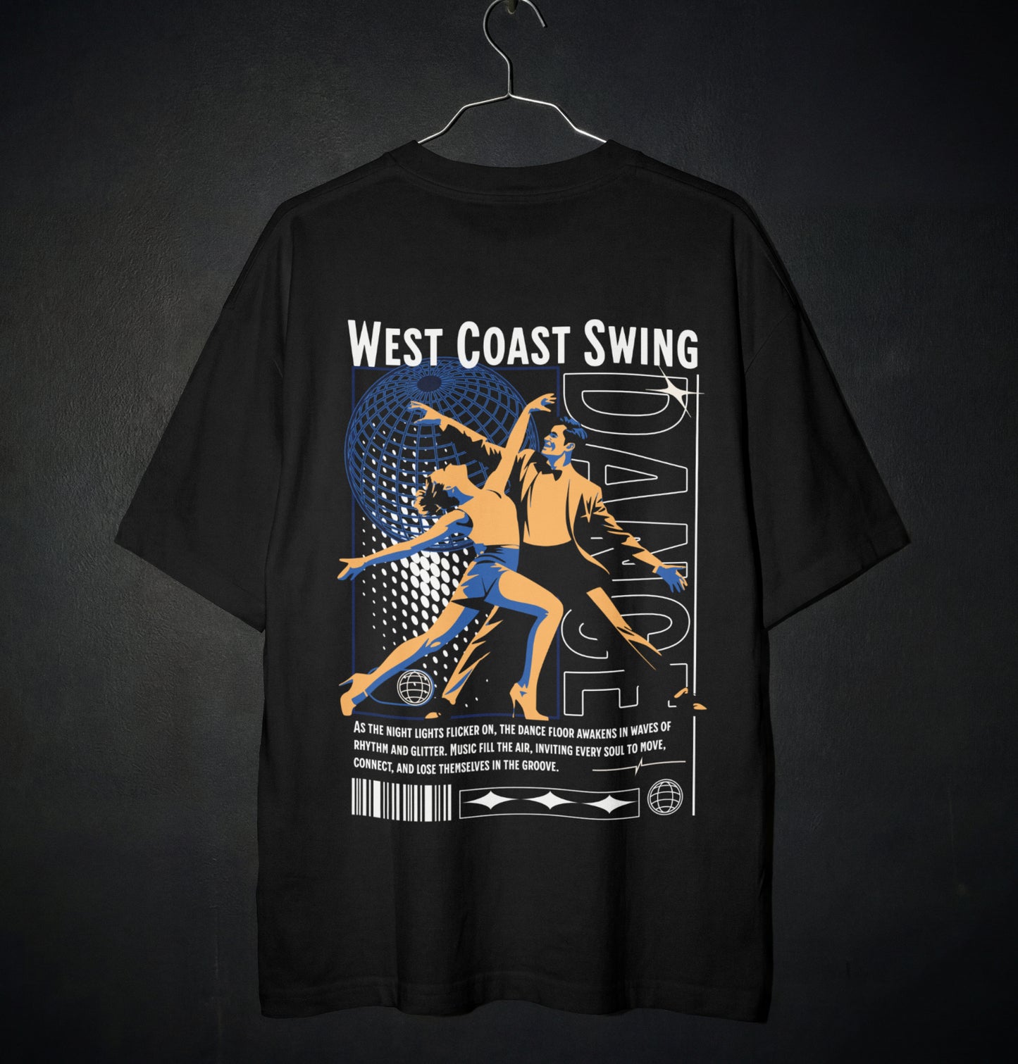 T-shirt DANCE XL Backprint