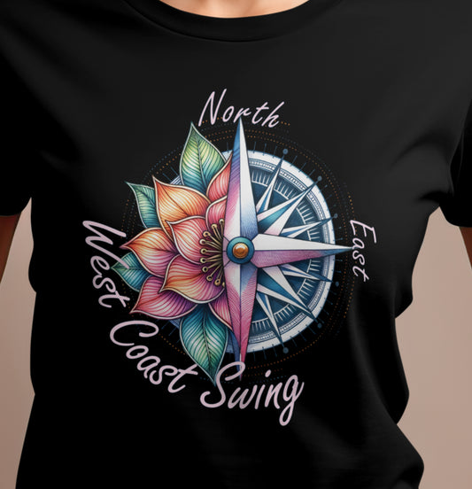 T-shirt North-East-West Coast Swing